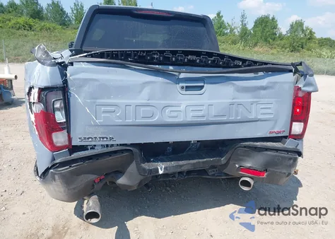 2025 Honda Ridgeline Sport+ from USA, damaged, VIN 5FPYK3F22SB024013